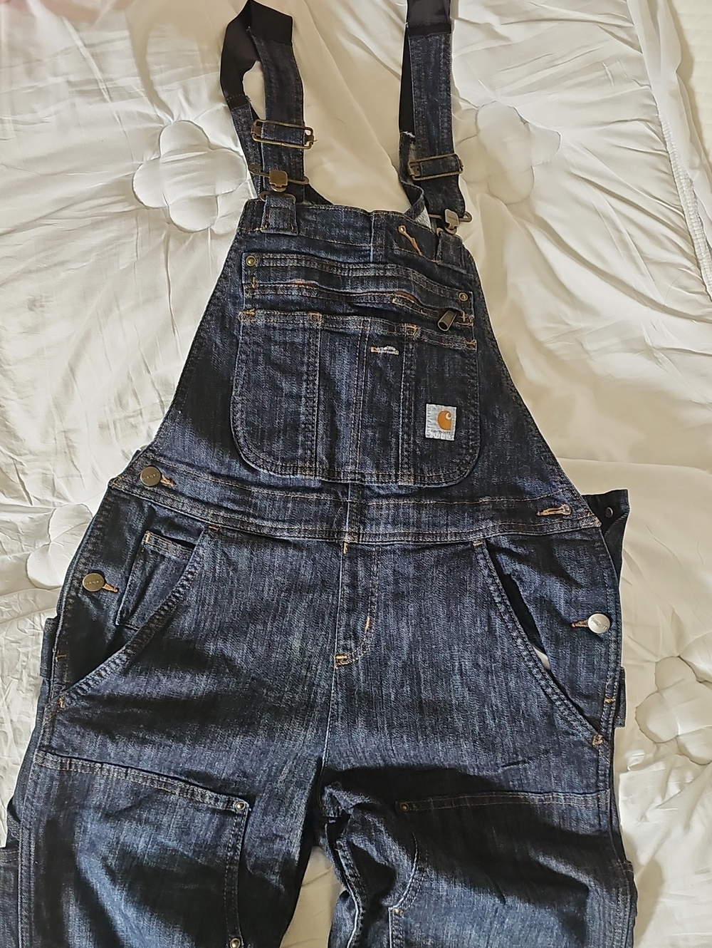 Carhartt Women's TALL Denim Work Overalls